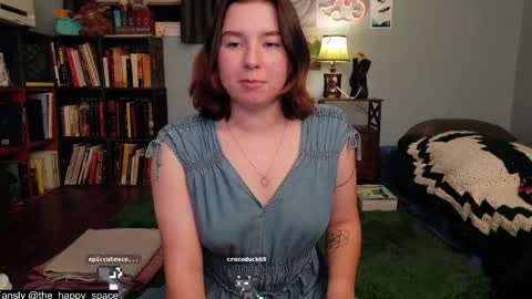Snapshot of the_happy_space chatting on 05-23-26, 12:16 MATERNITY LEAVE online show from 05-23-26, 12:16