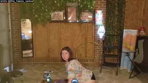 Snapshot of the_happy_space chatting on 07-23-26, 12:24 MATERNITY LEAVE online show from 07-23-26, 12:24