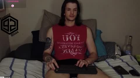 Snapshot of tommy_sins92 chatting on 10-31-25, 09:38 Tommy Sins online show from 10-31-25, 09:38