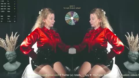 Snapshot of totally_spy chatting on 10-19-25, 03:12 Madam Viktoria Vacation in Portugal 2811 - 0412 online show from 10-19-25, 03:12