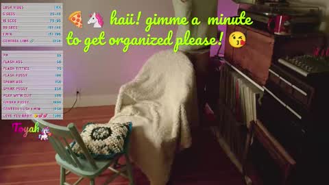 Toyah Tiptree online show from 01-18-26, 08:40