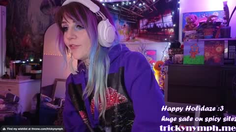 Snapshot of tricky_nymph chatting on 12-28-24, 06:17 Cassie online show from 12-28-24, 06:17