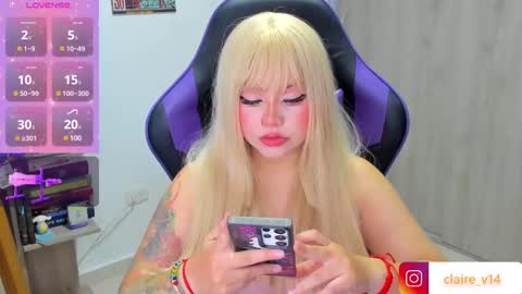 Valkyrie claire online show from 03-12-25, 01:25