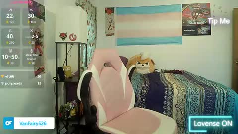 Snapshot of vanfairy526 chatting on 07-28-26, 12:48 vanfairy526 online show from 07-28-26, 12:48