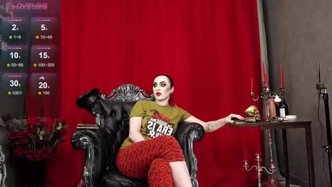 Snapshot of venenaschwarz chatting on 12-03-25, 04:49 MISTRESS online show from 12-03-25, 04:49