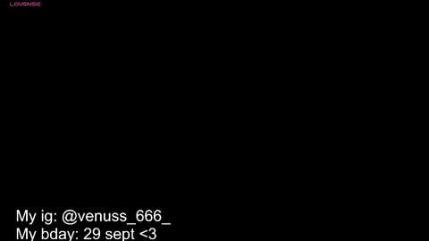   Venus  MY BDAY 29 SEPT online show from 09-08-25, 05:01