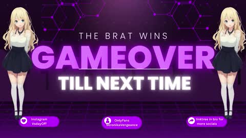 Snapshot of veronikavengeance chatting on 10-25-25, 10:59 VeronikaVengeance online show from 10-25-25, 10:59