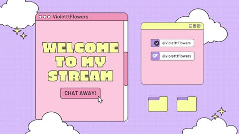 Violet Flowers online show from 12-30-24, 09:29