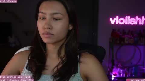 Snapshot of violishh chatting on 02-16-25, 02:09 follow me on twitter violishh and ig violishh  online show from 02-16-25, 02:09