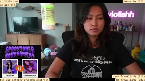 Snapshot of violishh chatting on 10-01-25, 06:25 follow me on twitter violishh and ig violishh  online show from 10-01-25, 06:25