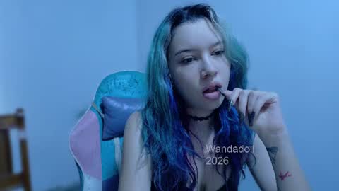 Snapshot of wandadoll chatting on 06-14-26, 12:18 Wanda online show from 06-14-26, 12:18