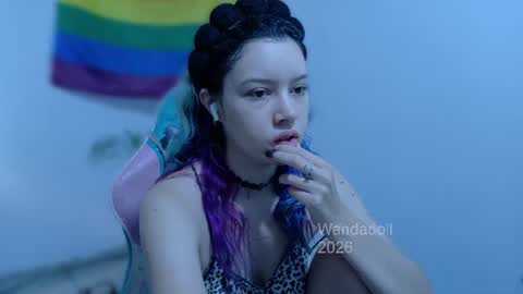 Snapshot of wandadoll chatting on 06-27-26, 12:22 Wanda online show from 06-27-26, 12:22
