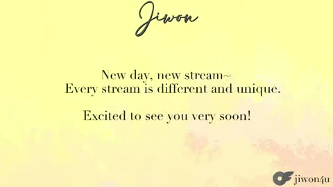 J i w o n   online show from 06-06-26, 08:13