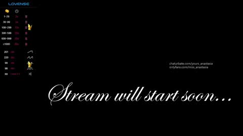 Anastasia online show from 03-10-25, 07:50