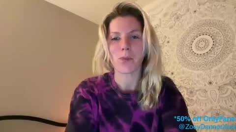 Zoeydanner online show from 01-28-25, 09:30