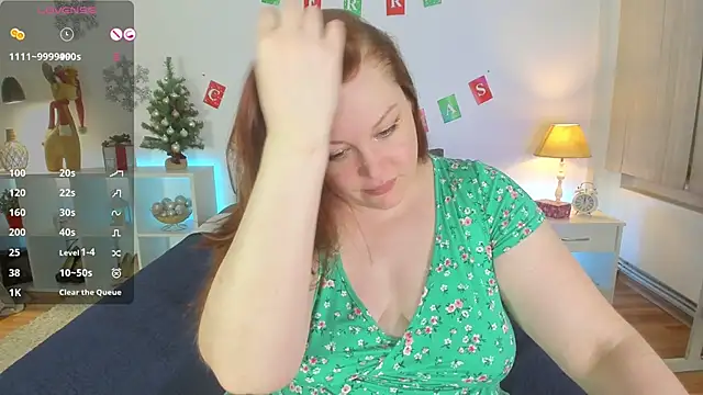 CutieGinger online show from 01-12-25, 11:15