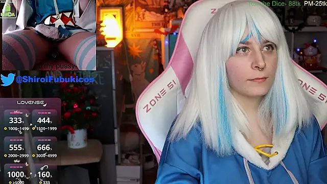 ShiroiFubuki online show from 12-08-24, 04:46