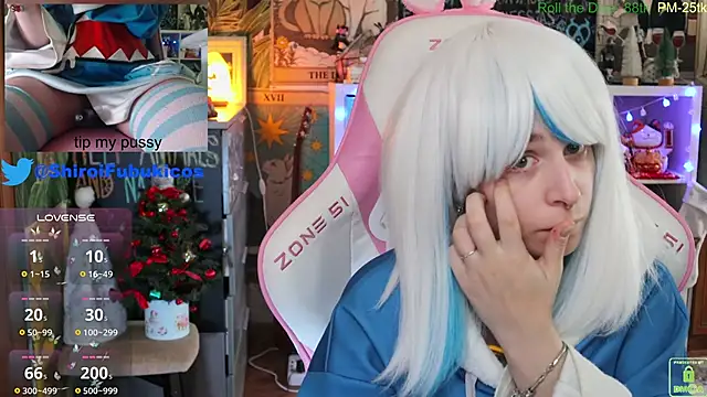 ShiroiFubuki online show from 12-12-24, 08:25