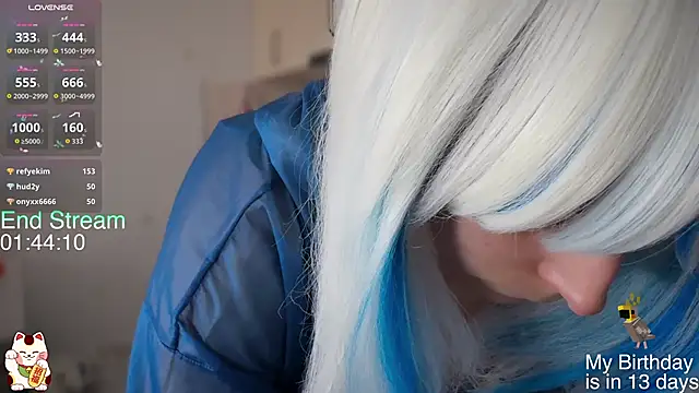 ShiroiFubuki online show from 02-07-26, 07:23