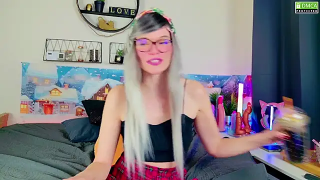 Kittychatte online show from 01-04-25, 07:34