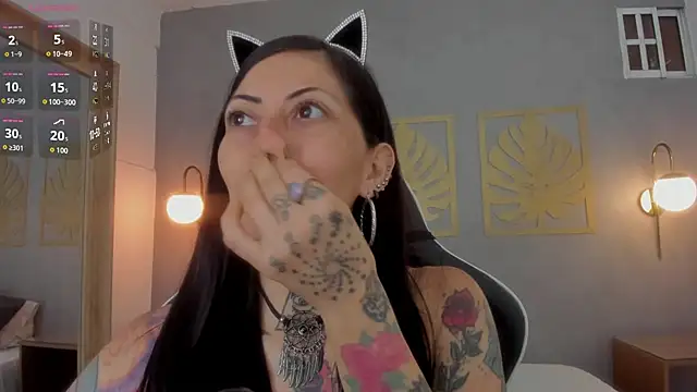 Snapshot of dark_gotica chatting on 10-31-25, 12:39 dark gotica online show from 10-31-25, 12:39