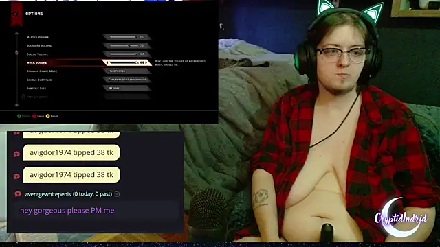 CryptidIndrid online show from 01-05-25, 12:09