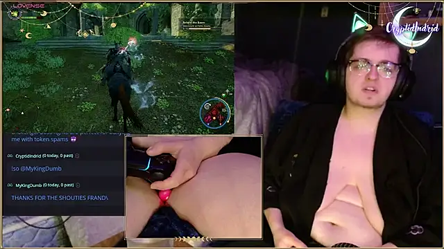 CryptidIndrid online show from 02-22-25, 07:12