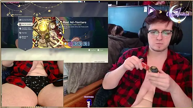 CryptidIndrid online show from 03-19-25, 01:10