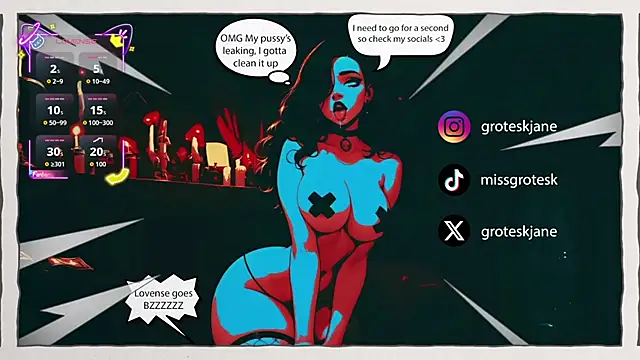 GroteskJane online show from 05-25-26, 06:03
