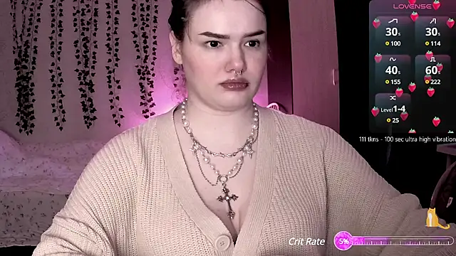 strawberry elfcat online show from 02-15-25, 02:04