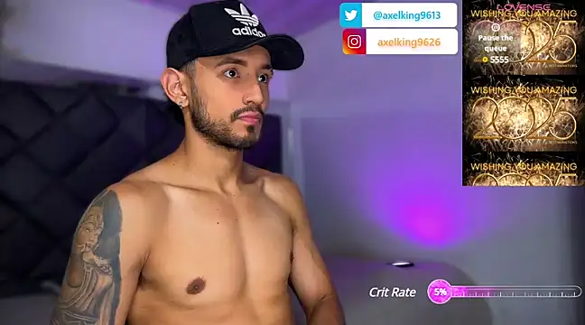 AxelKing1326 online show from 01-02-25, 10:33