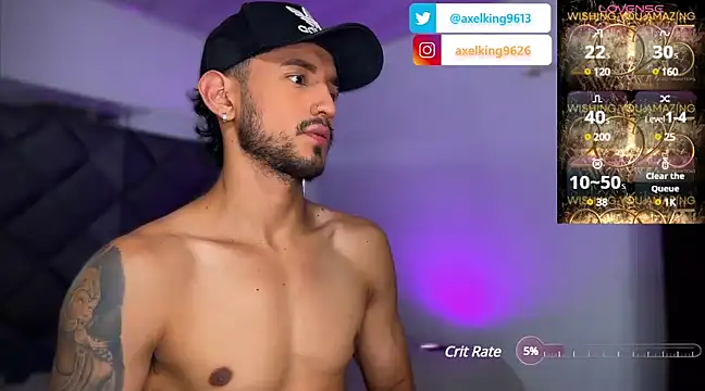 AxelKing1326 online show from 01-03-25, 01:38