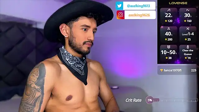 AxelKing1326 online show from 01-13-25, 01:13