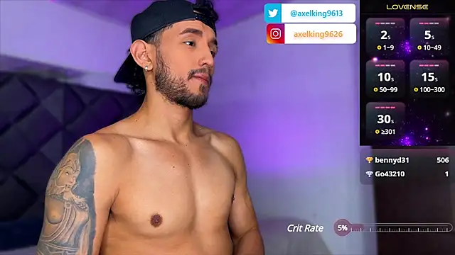 AxelKing1326 online show from 03-08-25, 01:17
