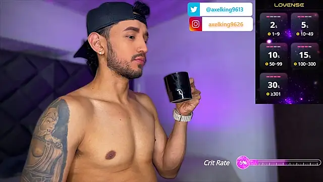 AxelKing1326 online show from 03-12-25, 10:07