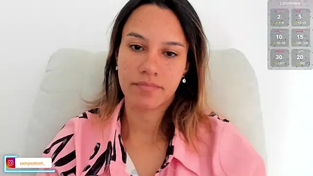 Snapshot of SamanthaWatson chatting on 07-18-26, 12:31 SamanthaWatson online show from 07-18-26, 12:31