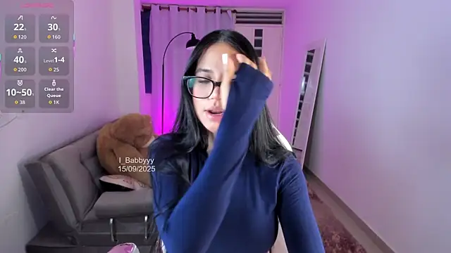 Snapshot of i_babbyyyy chatting on 09-16-25, 01:50 i babbyyyy online show from 09-16-25, 01:50