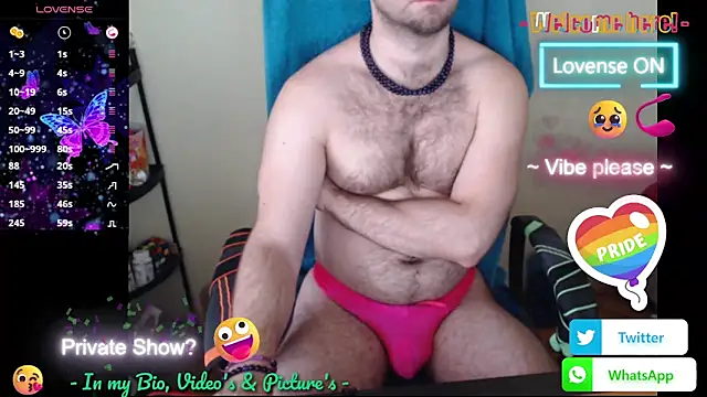 RealManHaveHairy online show from 02-08-26, 08:40