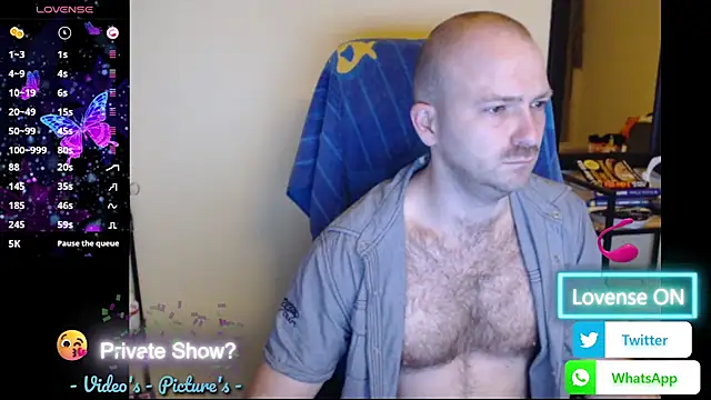 RealManHaveHairy online show from 04-17-26, 06:00