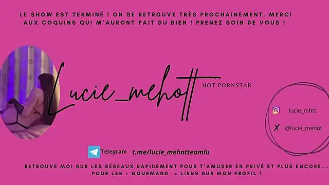 lucie mehott online show from 03-14-25, 08:21