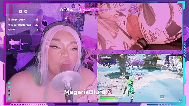 Snapshot of MegariaB chatting on 12-20-24, 07:22 MegariaB online show from 12-20-24, 07:22