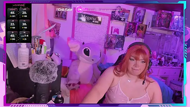 Snapshot of MegariaB chatting on 03-14-25, 04:54 MegariaB online show from 03-14-25, 04:54