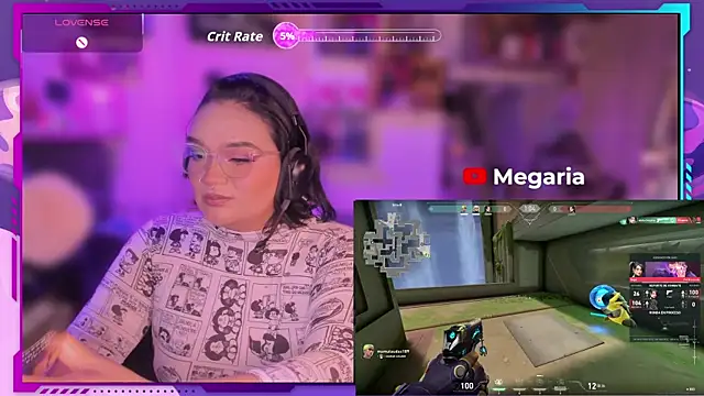 Snapshot of MegariaB chatting on 12-15-25, 04:17 MegariaB online show from 12-15-25, 04:17