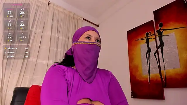 Amina hafsa online show from 02-22-25, 10:42