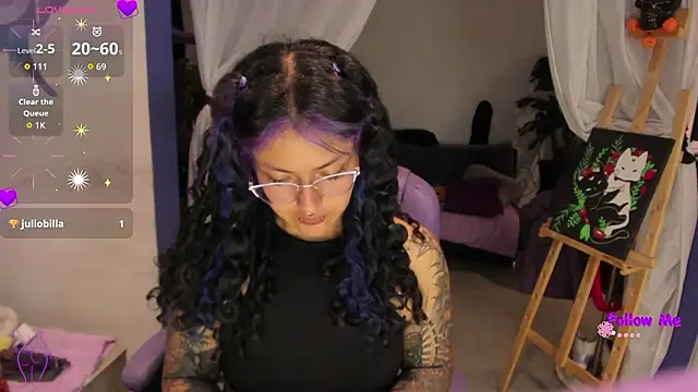 Snapshot of witchviolet chatting on 02-20-26, 03:25 witchviolet online show from 02-20-26, 03:25