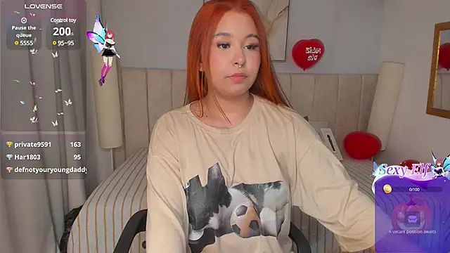 Atenea cuteee online show from 02-18-25, 05:20