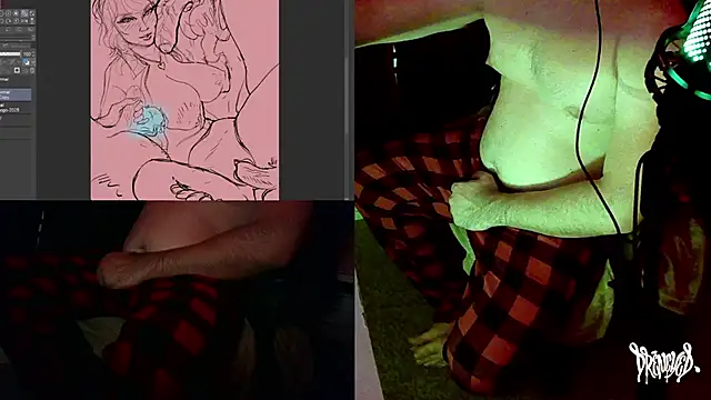 Snapshot of DrenchedArt chatting on 10-31-25, 01:39 DrenchedArt online show from 10-31-25, 01:39