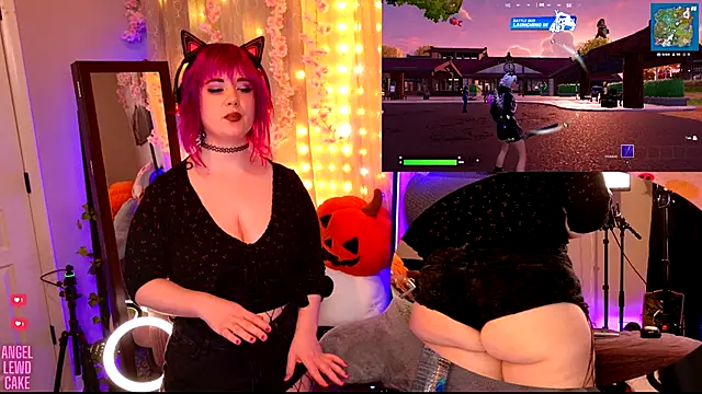 Angel-Lewd-Cake online show from 09-08-25, 11:48