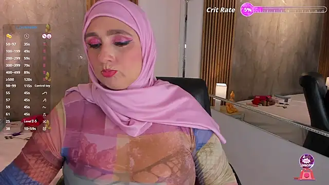 HijabiMilf online show from 10-20-25, 12:16