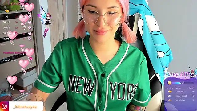 folinskayyya online show from 01-30-25, 07:18